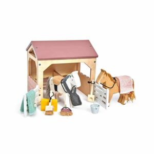 Wooden Stable Play Set